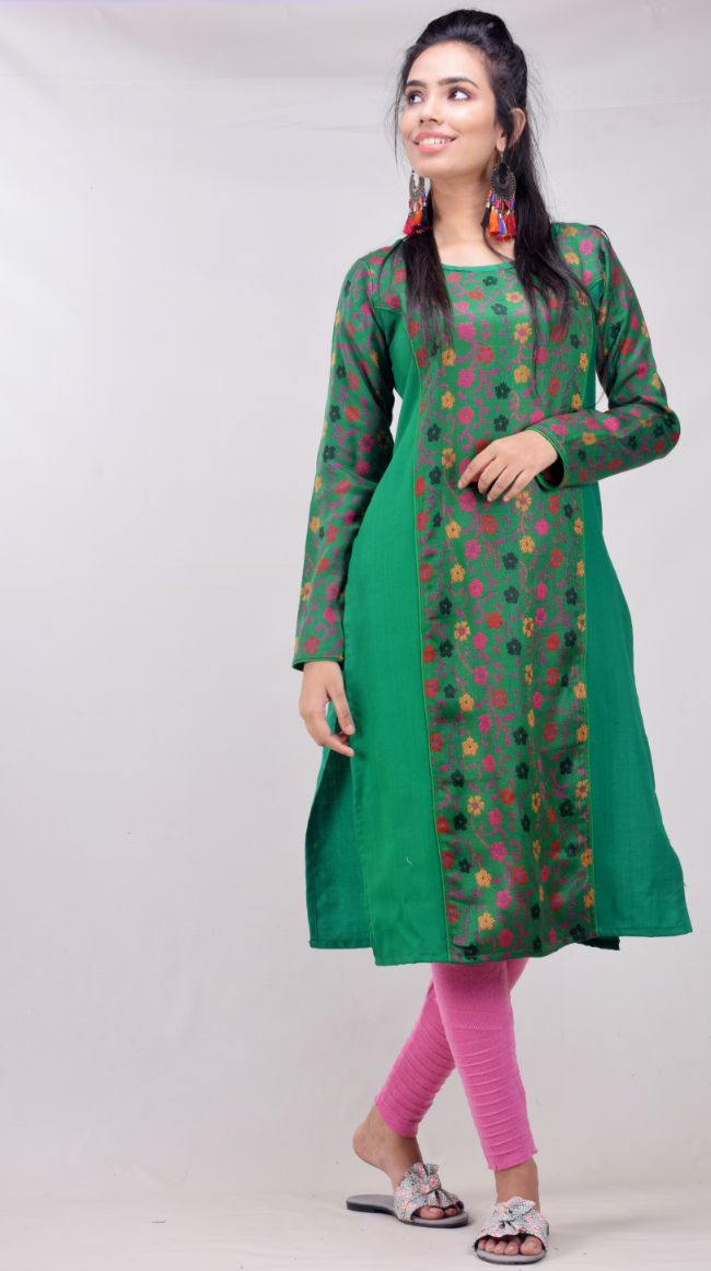 CLYMAA® Women's Winter Kurti (Size M to 4xl With Matching Face