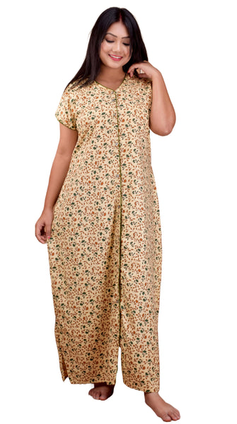 CLYMAA Pure Cotton Nighty/Full Open Nighty/Patient Nighty/Feeding Nighty/Multi Purpose Nighty (Copy) (Copy) (Copy) (Copy) (Copy)