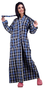 CLYMAA Women Winter Wool Blend L / XL /XXL Robe/Housecoat/Night Gown