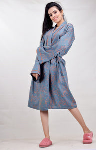 CLYMAA Women's Lightweight Housecoat/ Robe/ Nightgown (Size XL & XXL) -Your Comfort is our Pride