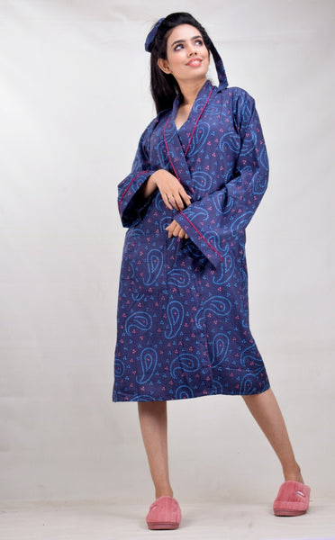 CLYMAA Women's Lightweight Housecoat/ Robe/ Nightgown (Size XL & XXL) -Your Comfort is our Pride