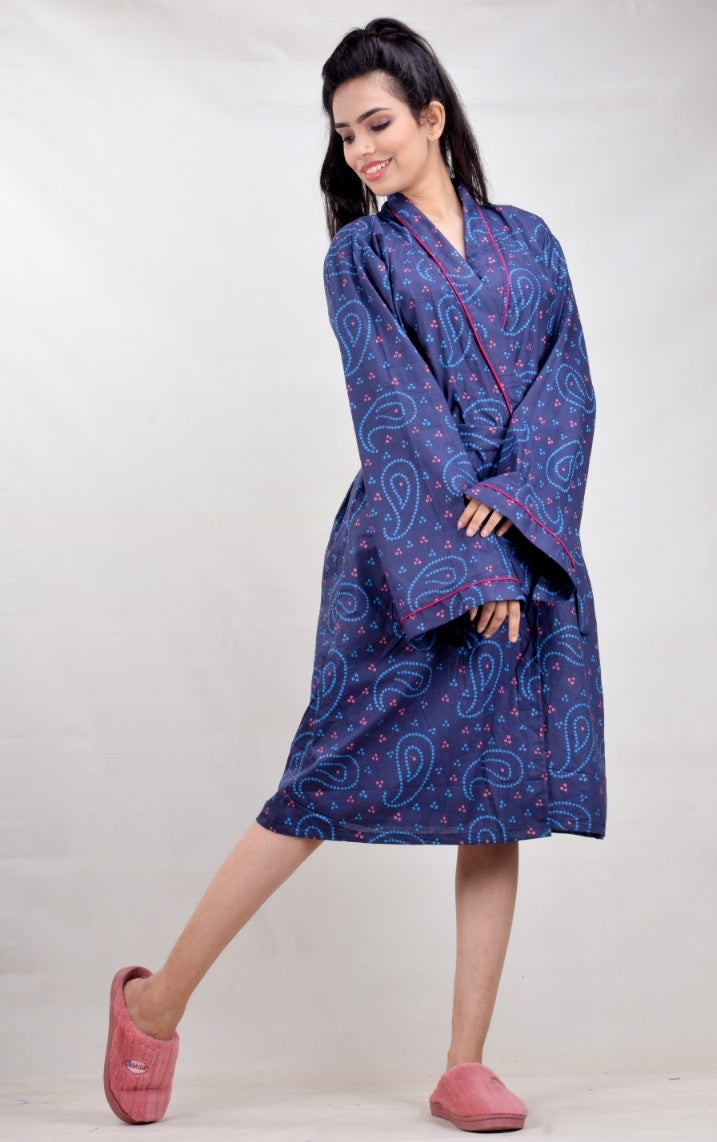 CLYMAA Women's Lightweight Housecoat/ Robe/ Nightgown (Size XL & XXL) -Your Comfort is our Pride