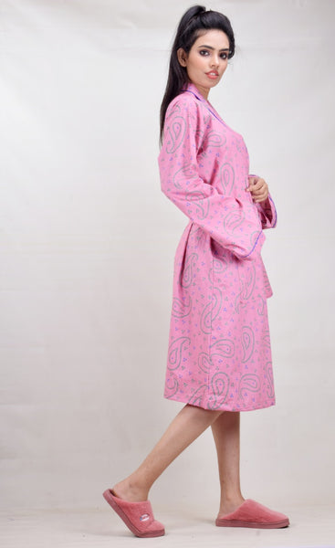 CLYMAA Women's Lightweight Housecoat/ Robe/ Nightgown (Size XL & XXL) -Your Comfort is our Pride