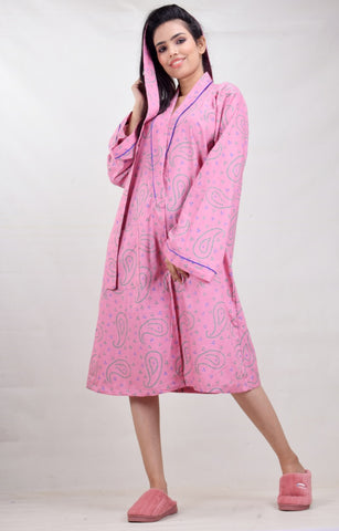 CLYMAA Women's Lightweight Housecoat/ Robe/ Nightgown (Size XL & XXL) -Your Comfort is our Pride