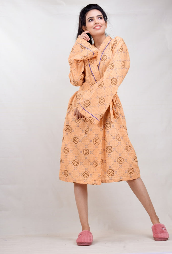 CLYMAA Women's Lightweight Housecoat/ Robe/ Nightgown (Size XL & XXL)