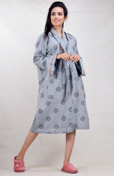 CLYMAA Women's Lightweight Housecoat/ Robe/ Nightgown (Size XL & XXL) -Your Comfort is our Pride