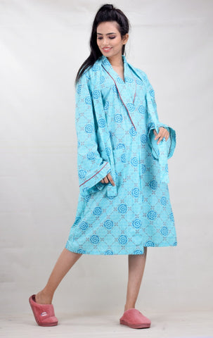 CLYMAA Women's Lightweight Housecoat/ Robe/ Nightgown (Size XL & XXL) -Your Comfort is our Pride