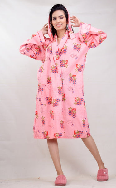 CLYMAA Women's Lightweight Housecoat/ Robe/ Nightgown (Size XL & XXL) -Your Comfort is our Pride