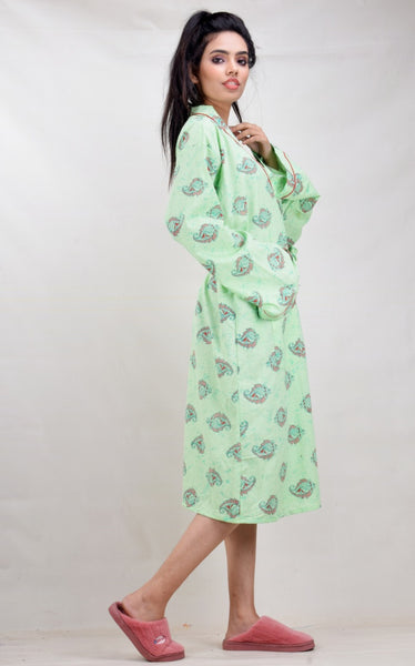 CLYMAA Women's Lightweight Housecoat/ Robe/ Nightgown (Size XL & XXL) -Your Comfort is our Pride