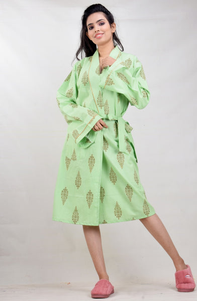CYMAA Women's Lightweight Housecoat/ Robe/ Nightgown (Size XL & XXL) -Your Comfort is our Pride