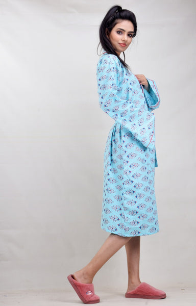 CYMAA Women's Lightweight Housecoat/ Robe/ Nightgown (Size XL & XXL) -Your Comfort is our Pride