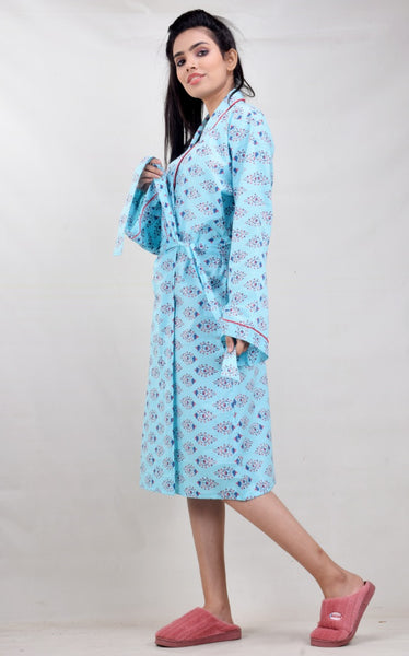 CYMAA Women's Lightweight Housecoat/ Robe/ Nightgown (Size XL & XXL) -Your Comfort is our Pride