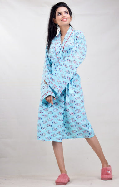 CYMAA Women's Lightweight Housecoat/ Robe/ Nightgown (Size XL & XXL) -Your Comfort is our Pride