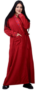 CLYMAA® Women's Exclusive Winter Warm Housecoat/Rapper /Robe/Full Open Nighty
