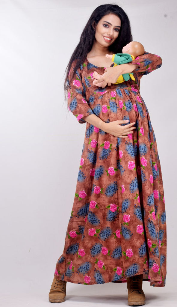 Flipkart & Meesho Maternity Wear Collection | Anarkali kurti |Feeding Dress  Haul | Online Shopping | - YouTube