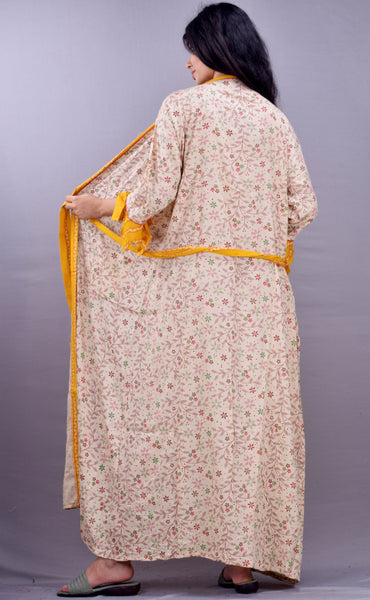 CLYMAA Women Kimono Robes Soft Long Robe Knit Bathrobe Sleepwear V-Neck Ladies Loungewear