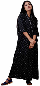 CLYMAA Women's RAYON Robe/Housecoat ( Size : XL,XXL )