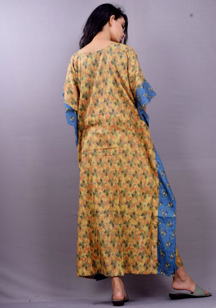 CLYMAA Woman's Exclusive Cotton Kaftan / Leisure wear ( 4XL/62 )