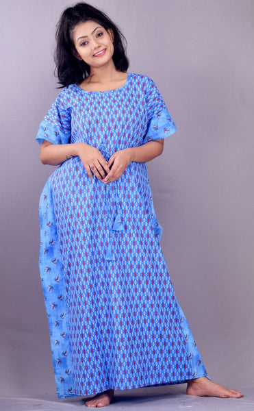 CLYMAA Women's Exclusive Free / XXL Size Kaftan/ Kaftan Nighty / Night Gown