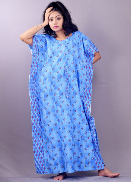 CLYMAA Women's Exclusive Free / XXL Size Kaftan/ Kaftan Nighty / Night Gown