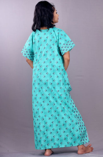 CLYMAA Women's Exclusive Free / XXL Size Kaftan/ Kaftan Nighty / Night Gown