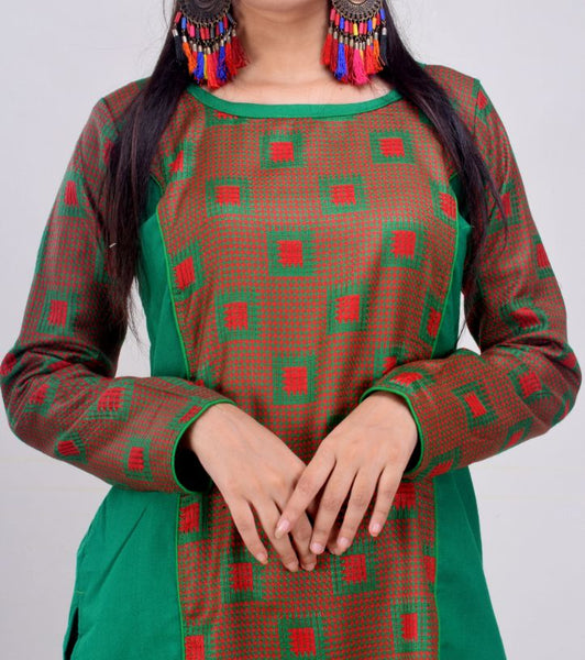 CLYMAA® Women's Winter Kurti (Size M to 4xl With Matching Face Mask)-Beat the Winter in Style