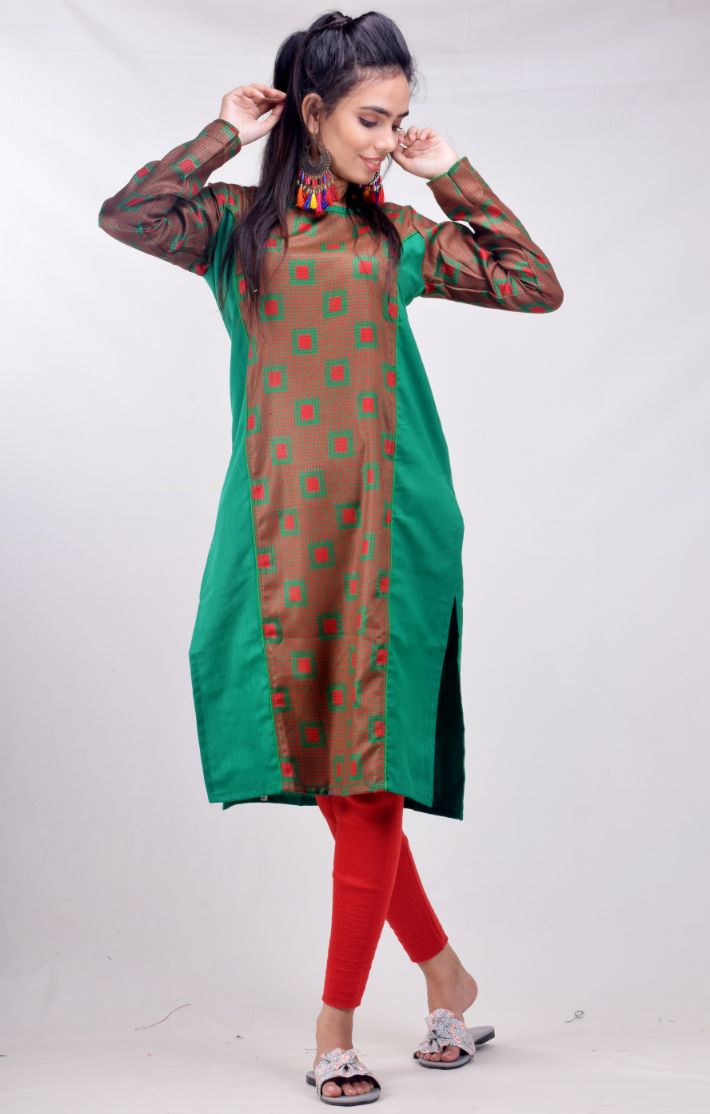 CLYMAA® Women's Winter Kurti (Size M to 4xl With Matching Face Mask)-Beat the Winter in Style