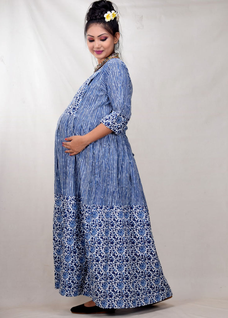 Buy Off White & Purple Dresses & Jumpsuits for Women by MAMMA'S MATERNITY  Online | Ajio.com