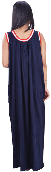 Summer Special Nighty / Night gown ( Navy )