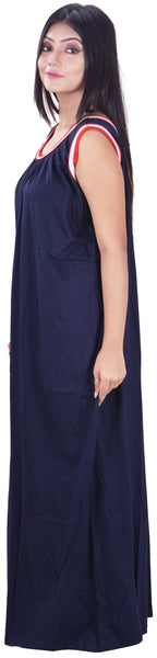 Summer Special Nighty / Night gown ( Navy )