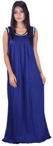 Summer Special Nighty / Night gown ( Royal Blue )