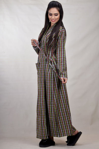 CLYMAA® Women's Winter Warm Housecoat/Rapper /Robe/Full Open Nighty