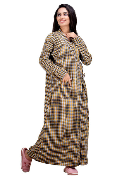 CLYMAA® Women's Winter Warm Housecoat/Rapper /Robe/Full Open Nighty