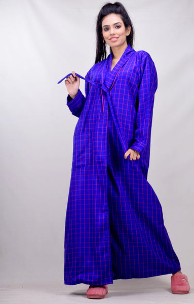 CLYMAA® Women's Winter Premium Quality Cashmillon Robe/Housecoat/Night Gown-Beat the Winter in Style