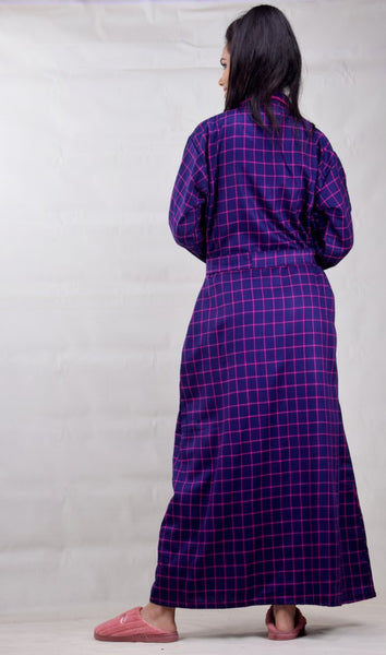 CLYMAA Winter Warm Night wear/Housecoat/Robe/ Maternity Nighty -Surprise your loved one (WHCEX21325005NV)