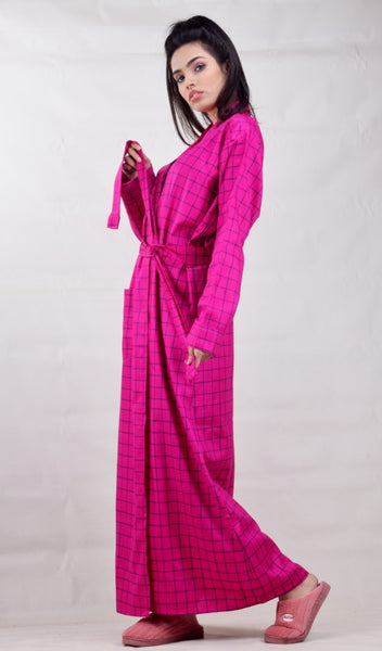 CLYMAA Winter Warm Night wear/Housecoat/Robe/ Maternity Nighty -Surprise your loved one (WHCEX21325005PK)