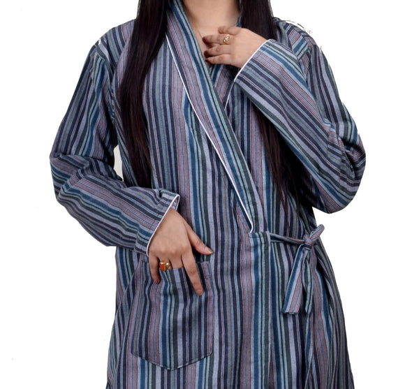 CLYMAA® Women's Winter Warm Housecoat/Rapper /Robe/Full Open Nighty