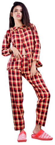 CLYMAA Women Exclusive Winter Wool Blend Night Suit Set ( M to XL )
