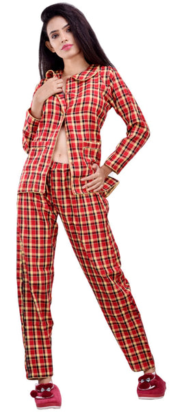CLYMAA Women Exclusive Winter Wool Blend Night Suit Set ( M to XL )